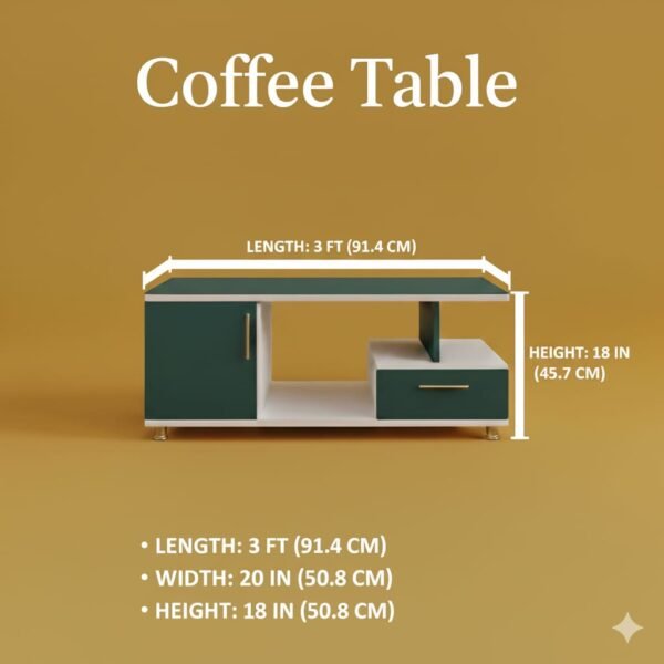 Bloomy Craft Storage Coffee Table: Contemporary Style, Amazing Value. - Image 4